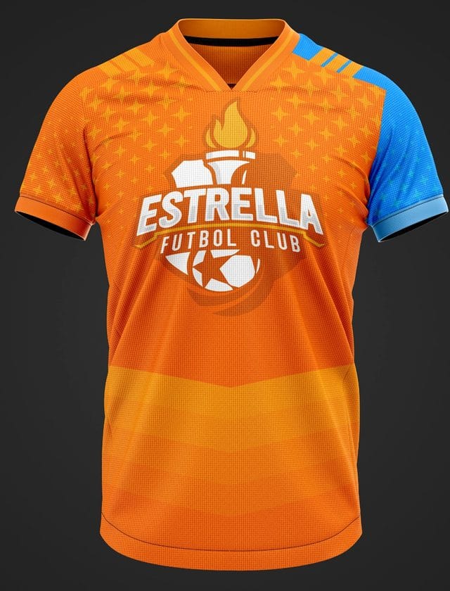 E uniform nobo di SV Estrella — oraño cu blauw